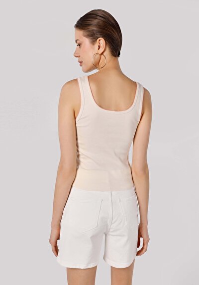 Image de Athlète Ecru Regular Fit Femme