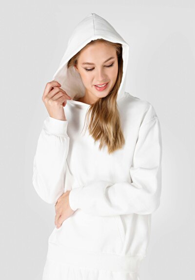 Afficher les détails de Pull-over Blanc Regular Fit  Femme