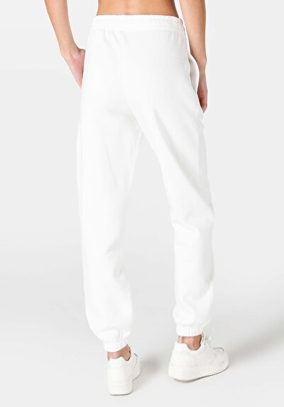 Image de Pantalon De Survêtement Blanc Regular Fit Femme