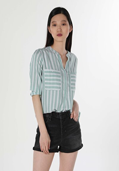 Image de Chemisier À Manches Longues  Regular Fit Femme