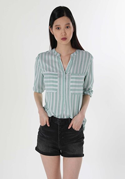 Image de Chemisier À Manches Longues  Regular Fit Femme