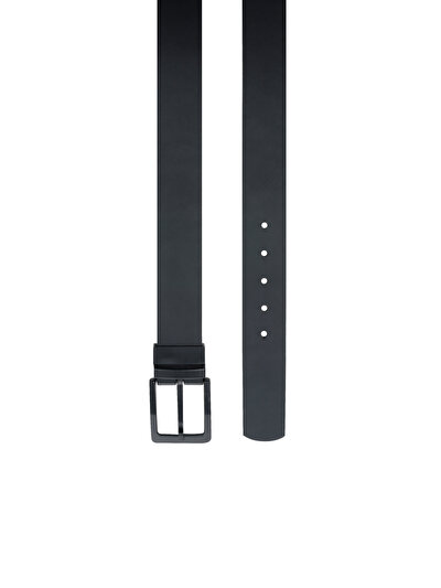 Image de Ceinture Noir Modern Fit Homme