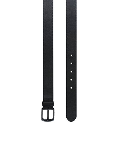 Image de Ceinture Noir Modern Fit Homme