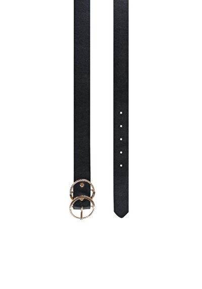 Image de Ceinture Noir Modern Fit Femme