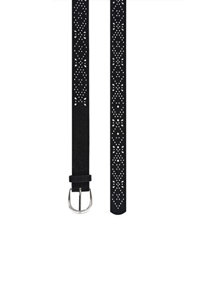 Image de Ceinture Noir Modern Fit Femme