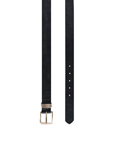 Image de Ceinture Noir Modern Fit Femme