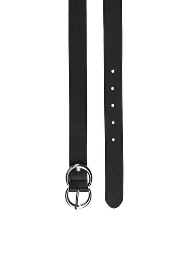 Image de Ceinture Noir Modern Fit Femme