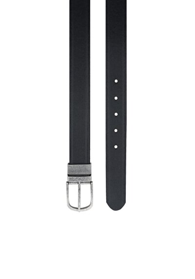 Afficher les détails de Ceinture Noir Modern Fit Homme