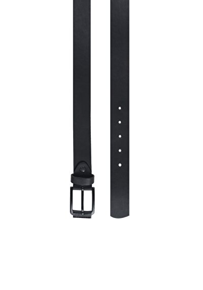 Image de Ceinture Noir Modern Fit Homme