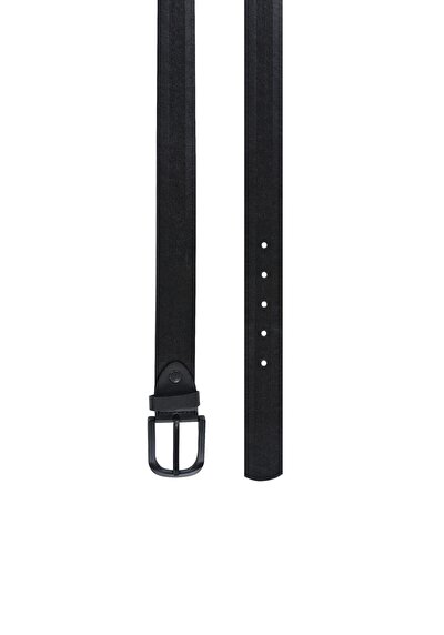 Image de Ceinture Noir Modern Fit Homme