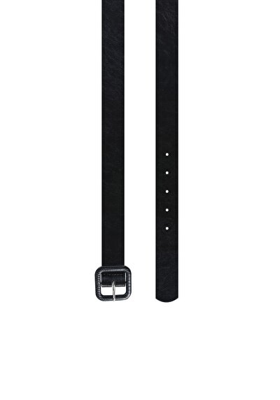 Image de Ceinture Noir Modern Fit Femme