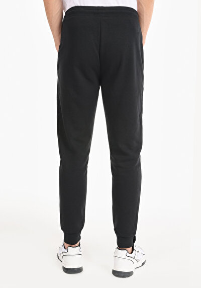 Image de Pantalon De Survêtement Noir Regular Fit Homme