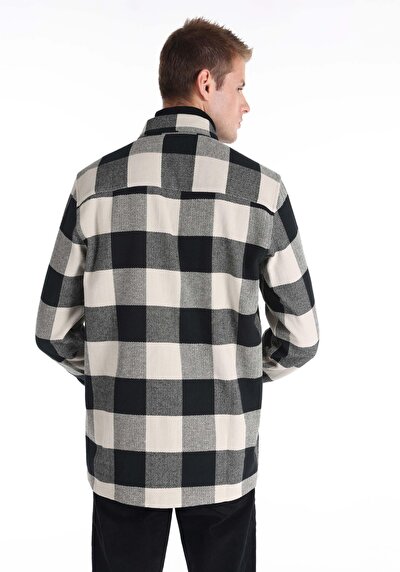 Image de Chemise À Manches Longues Noir    Homme