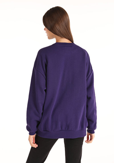 Afficher les détails de Pull-over Violet Comfort Fit  Femme