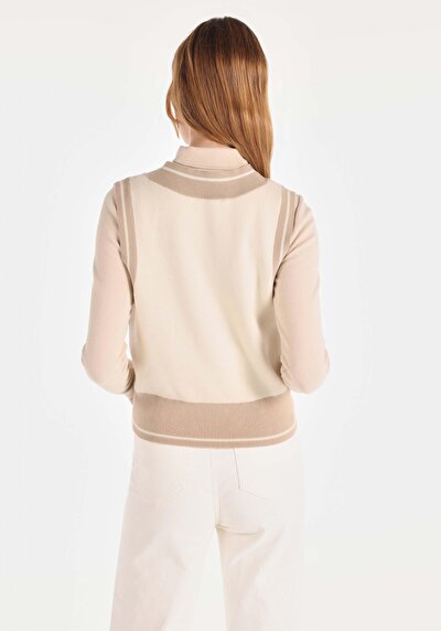 Image de Pull Beige Regular Fit   Femme