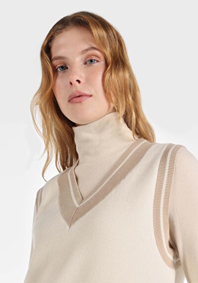 Image de Pull Beige Regular Fit   Femme