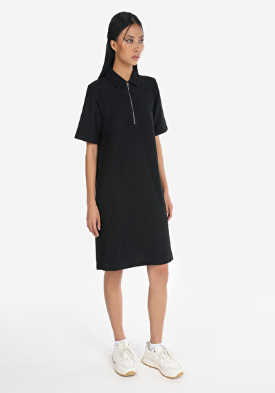 Image de Robe Noir Slim Fit Femme