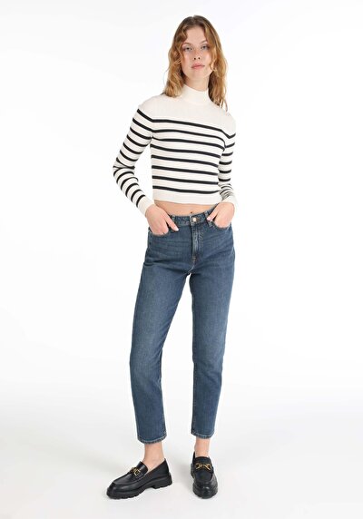 Image de Pull Blanc Slim Fit Femme