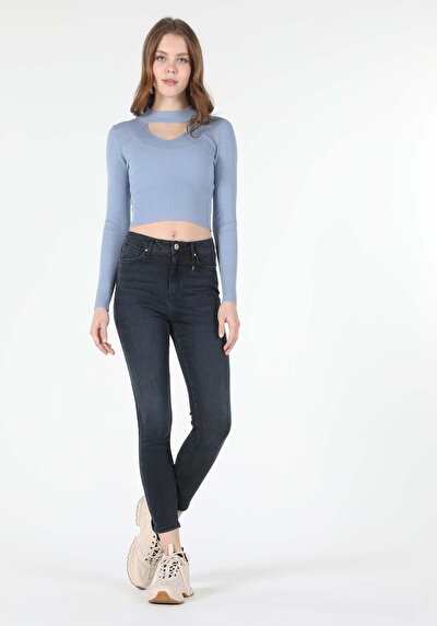 Image de 760 Diana Pantalon Denim Skinny Leg En Super Slim Fit Femme