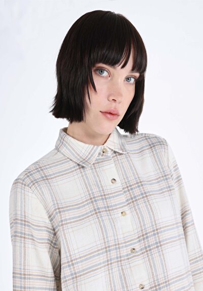 Image de Chemise À Manches Longues Ecru Femme