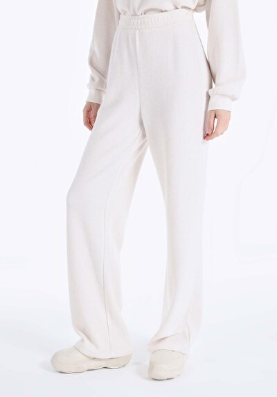 Image de Pantalon De Survêtement Ecru  Femme