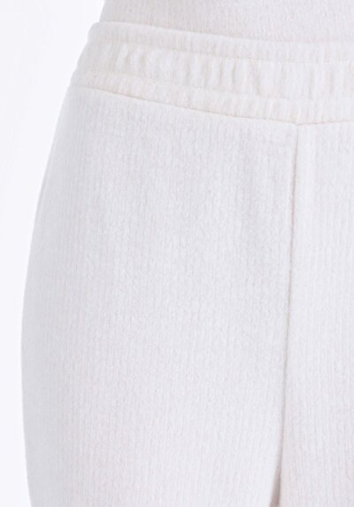 Image de Pantalon De Survêtement Ecru  Femme