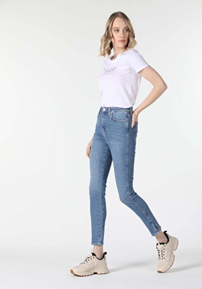 Image de 760 Diana Pantalon Denim Skinny  Leg  En  Super Slim Fit Femme