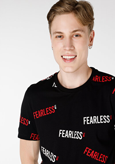 Image de T-shirt À Manches Courtes Noir Regular Fit  Homme