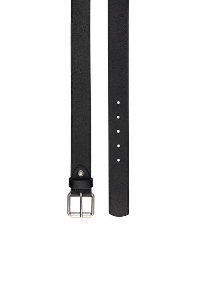 Image de Ceinture Noir Modern Fit Homme