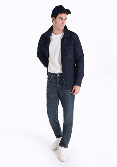 Afficher les détails de Veste De Blazer Bleu Regular Fit   Homme