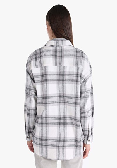 Image de Chemise À Manches Longues Gris Femme