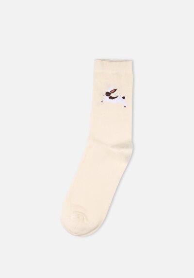 Image de Chaussettes Ecru Modern Fit Femme