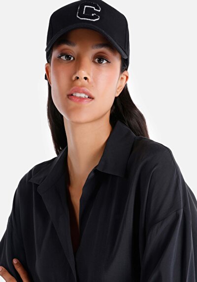 Image de Chemise À Manches Longues Anthracite Regular Fit   Femme