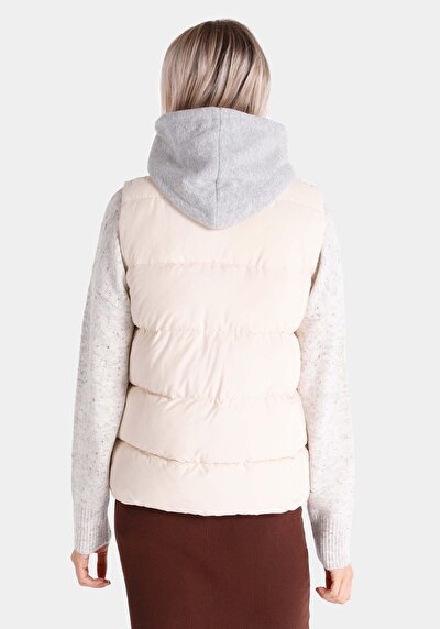 Afficher les détails de Gilet Blanc Regular Fit Femme