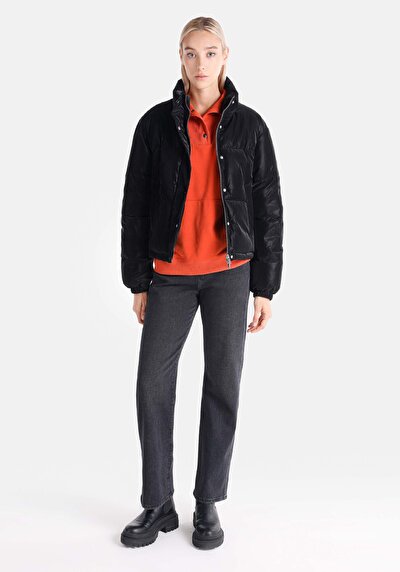 Image de Veste Noir Regular Fit Femme