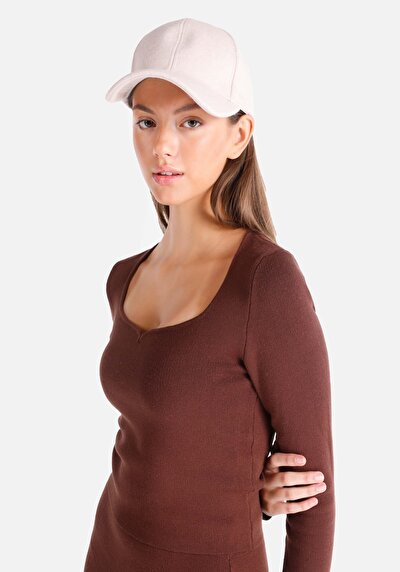 Image de Pull Marron Slim Fit   Femme