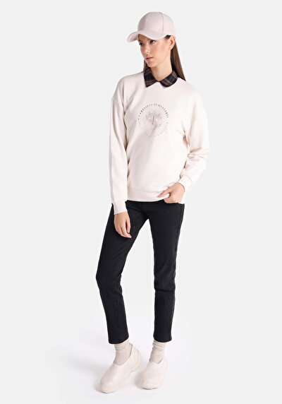 Afficher les détails de Pull-over Beige Regular Fit  Femme