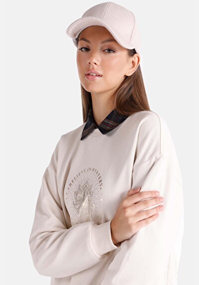Afficher les détails de Pull-over Beige Regular Fit  Femme