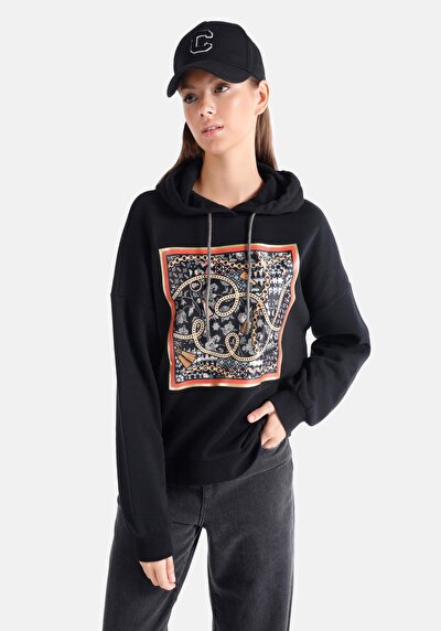 Image de Pull-over Noir Regular Fit  Femme