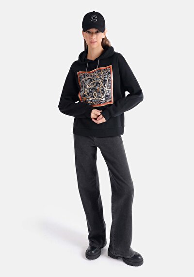 Image de Pull-over Noir Regular Fit  Femme