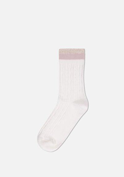 Afficher les détails de Chaussettes Ecru Modern Fit Femme