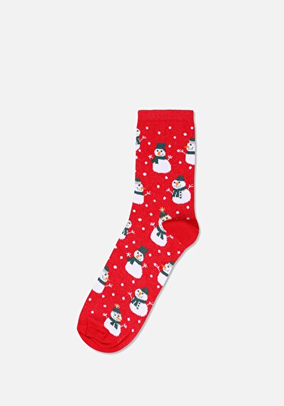 Image de Chaussettes Rouge Modern Fit Femme