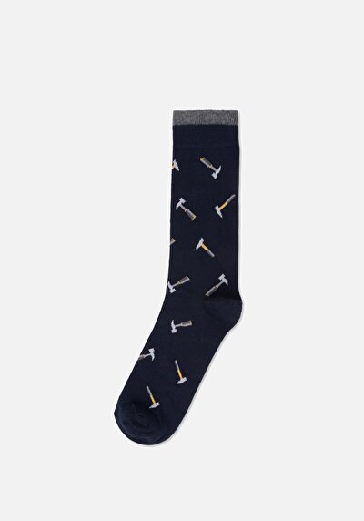 Image de Chaussettes Marine Modern Fit Homme
