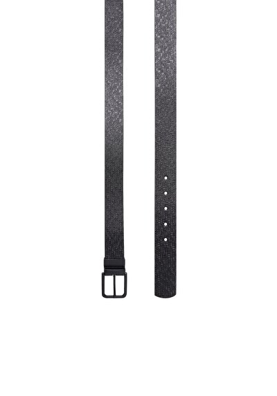 Image de Ceinture Noir Modern Fit Homme