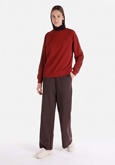 Afficher les détails de Pull-over Bordeaux Regular Fit  Femme