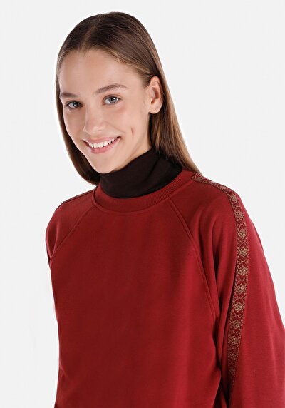 Afficher les détails de Pull-over Bordeaux Regular Fit  Femme