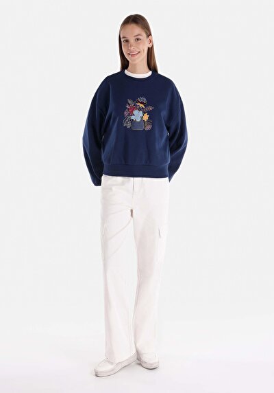 Image de Pull-over Marine Regular Fit  Femme