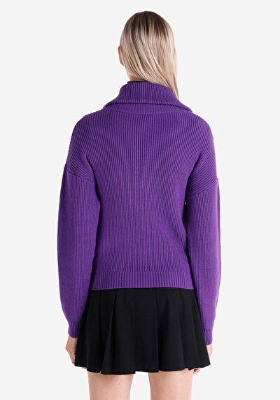 Image de Pull Violet Regular Fit   Femme