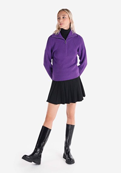 Image de Pull Violet Regular Fit   Femme
