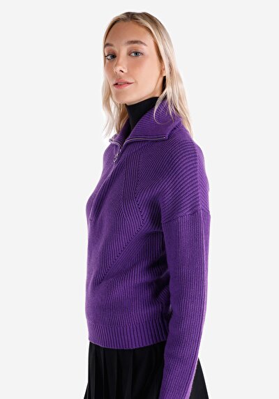 Image de Pull Violet Regular Fit   Femme